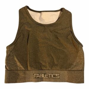 Fabletics Olive Crop Top